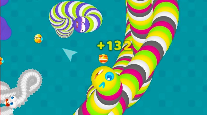 Worms Dash.io - snake zone
