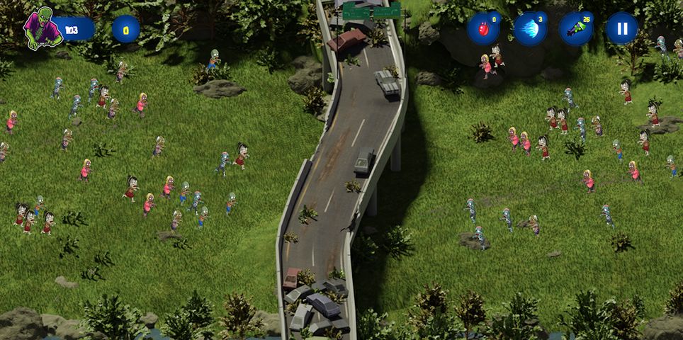 Zombie Frenzy - Squash, Crush & Zap Zombies