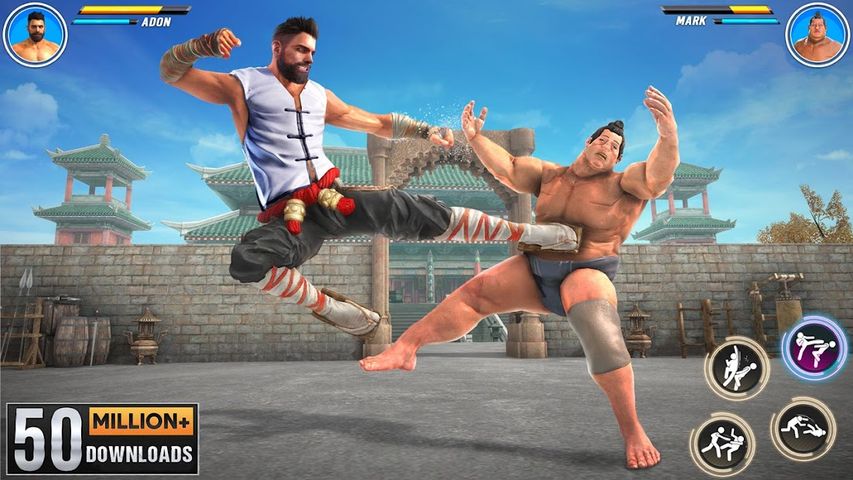 Kung Fu karate: Fighting Games