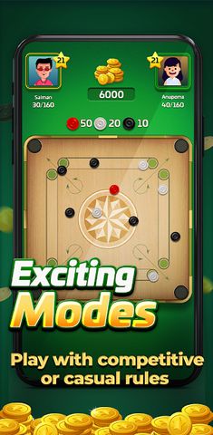 Carrom Gold: Online Board Game