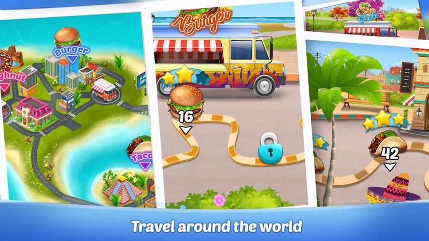 Food Truck Restaurant 2: Kitchen Chef Cooking Game