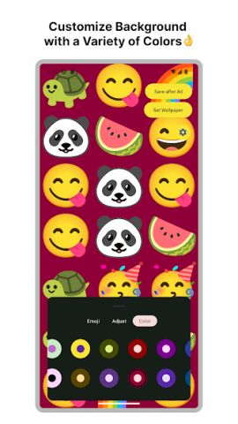 Pixel Emoji Wallpaper