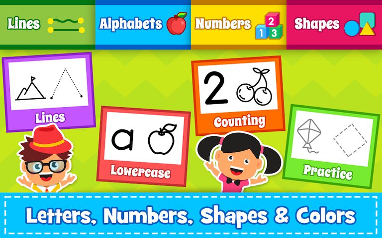 ABC PreSchool Kids Tracing & Phonics Learning Game
