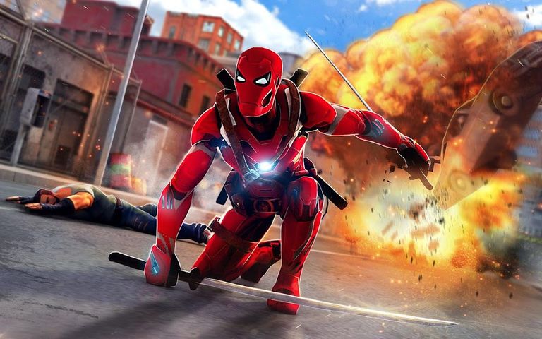 Ninja Superhero Fighting Games