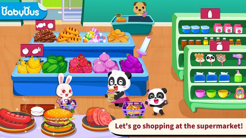 Baby Panda's Supermarket