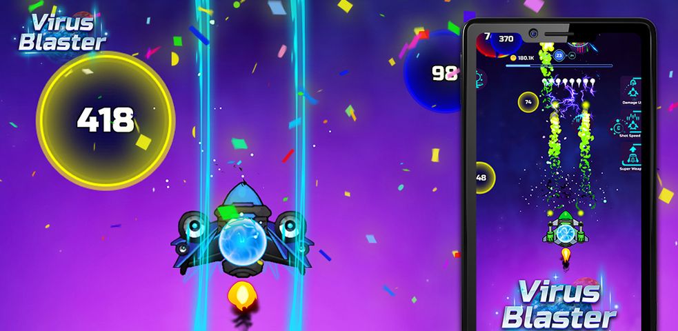 Virus Blaster - Shooting game