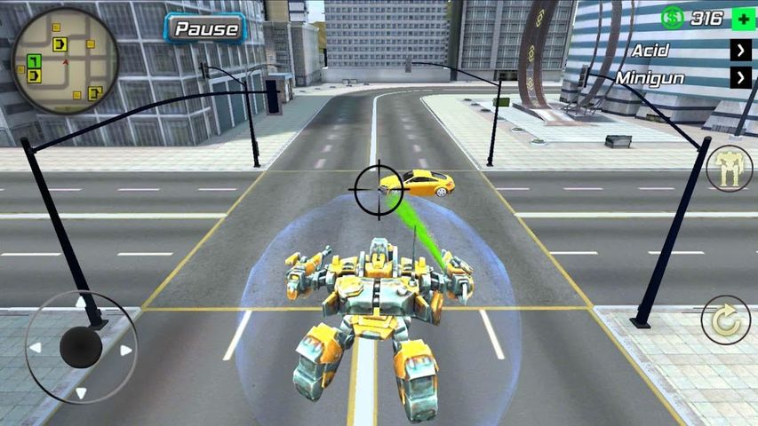 Super Crime Steel War Hero Iron Flying Mech Robot