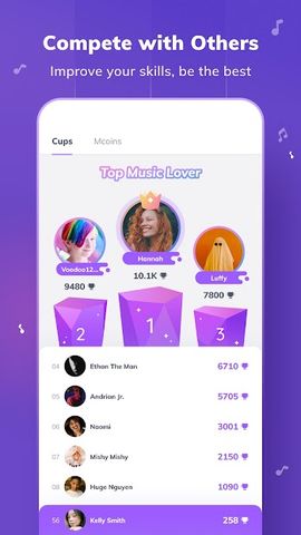 Game of Songs - Music Social Platform