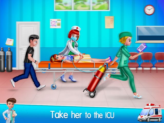 Ambulance Doctor Hospital Game