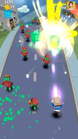 Zombie Run And Gun