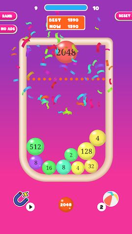 2048 Merge Balls