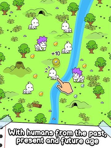 Human Evolution: Merge Game