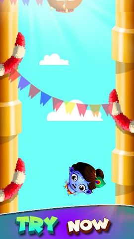 Little Krishna - Jump Tap Game