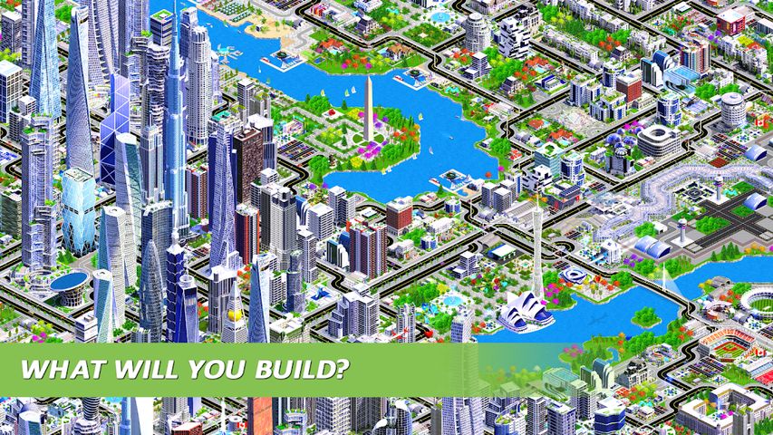 Designer City: building game