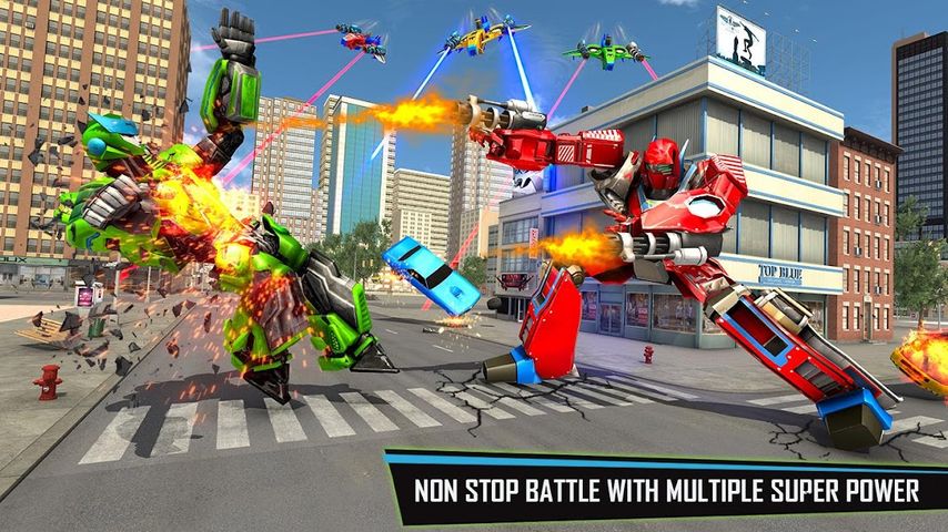 Drone Robot Car Game - Robot Transforming Games
