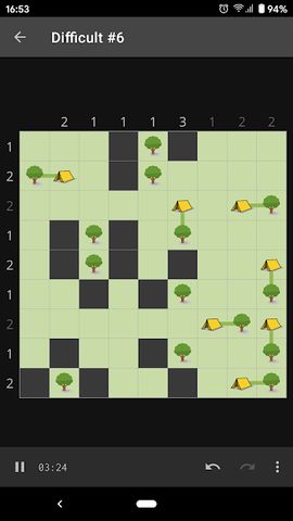 Trees and Tents Puzzle
