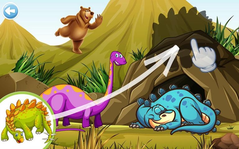 Kids puzzle - Dinosaur games