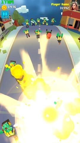 Zombie Run And Gun
