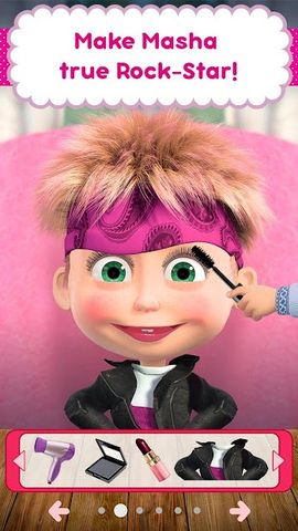 Masha and the Bear: Salon Game