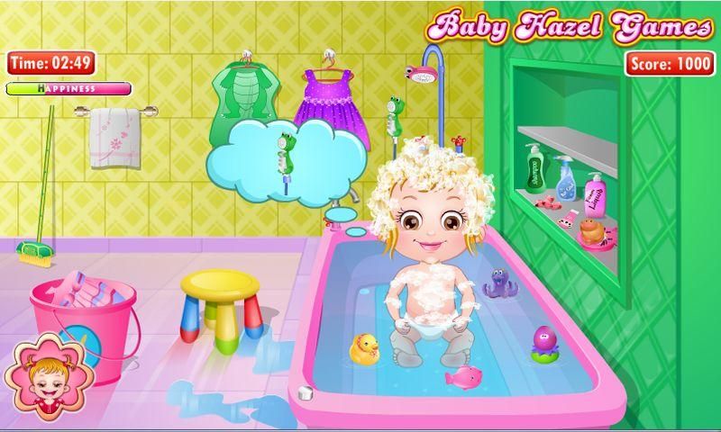 Baby Hazel Bathroom Hygiene