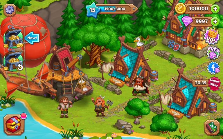 Vikings and Dragon Island Farm