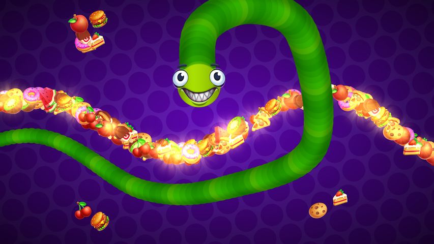 Snake vs Worms: Fun .io Zone
