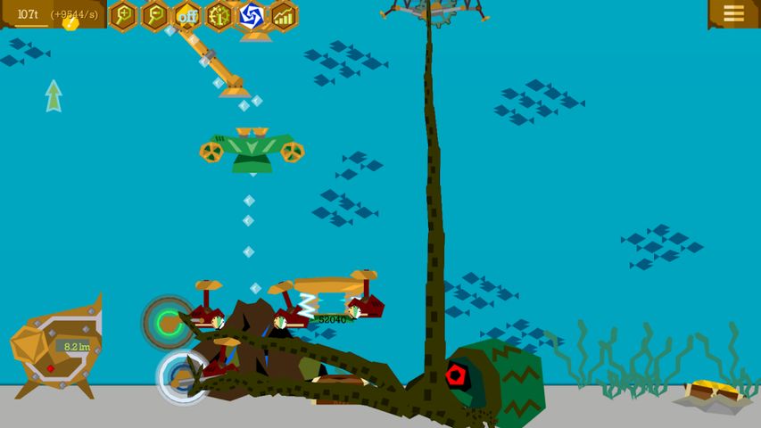 Underwater Factory: 20k Cogwheels and Submarines