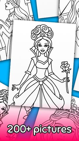 Princess Coloring Game