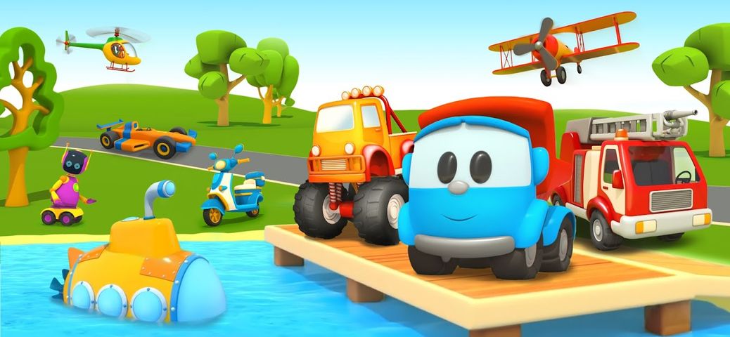 Leo 2: Puzzles & Cars for Kids
