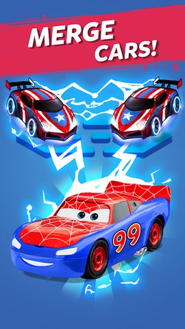 Merge Neon Car: Idle Car Merge