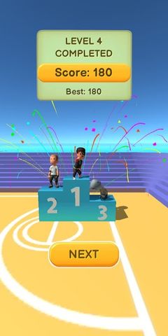 Jump Up 3D: Jump Dunk - Trampoline Basketball game