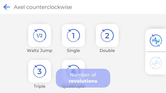 Freezio Figure Skating 3D app for training jumps.