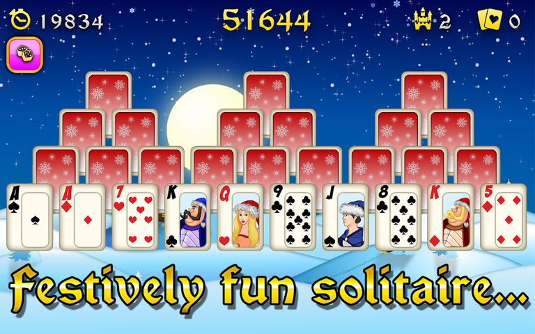 Christmas Solitaire Tri-Peaks