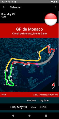 Racing Calendar + Ranking 2022