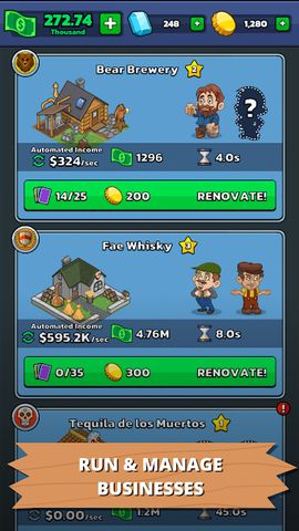 Idle Distiller Tycoon Game