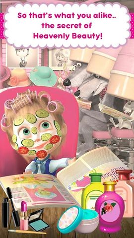 Masha and the Bear: Salon Game