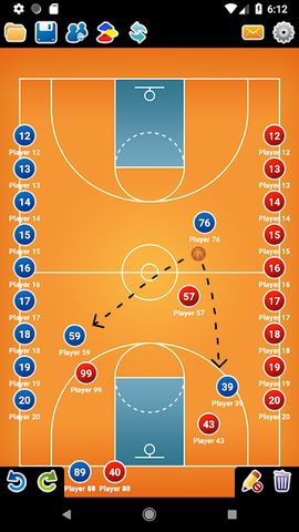 Coach Tactic Board: Basketball
