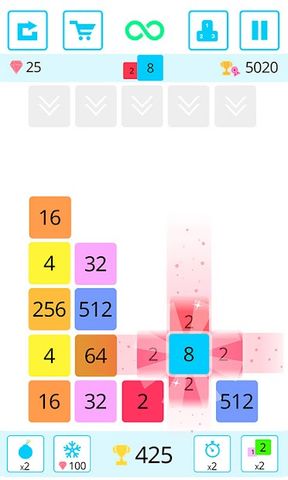 Drop n Merge Blocks
