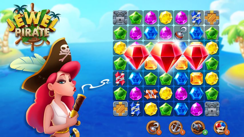 Jewel Pirate - Treasure Hunter Legend