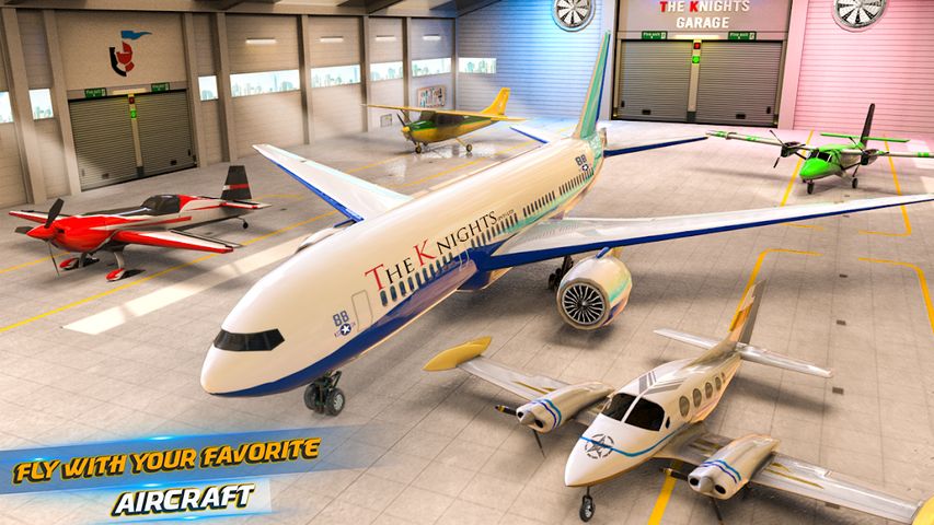 City Pilot Flight: Plane Games
