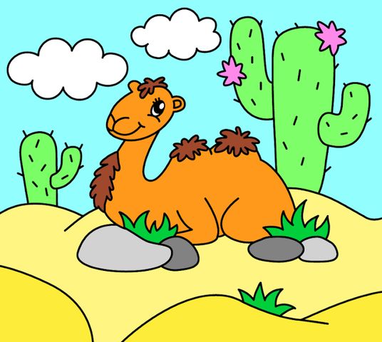 Coloring pages for children: animals