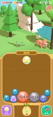 Dino 2048:Merge Jurassic World