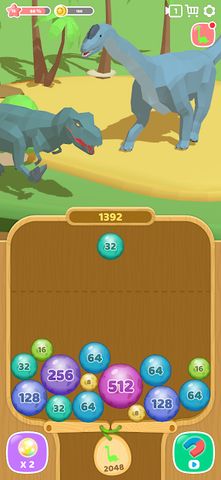 Dino 2048:Merge Jurassic World