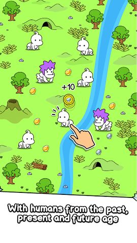 Human Evolution: Merge Game