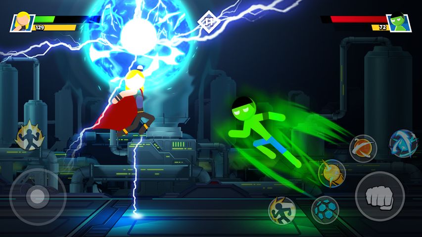 Stickman Combat - Superhero Fighter