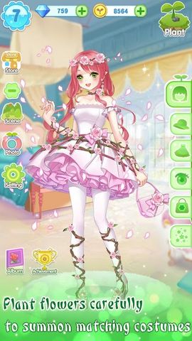 Garden Dressup Flower Princess