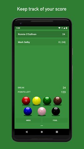 Snooker: Scoreboard