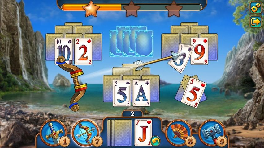 Tri Peaks Offline Solitaire