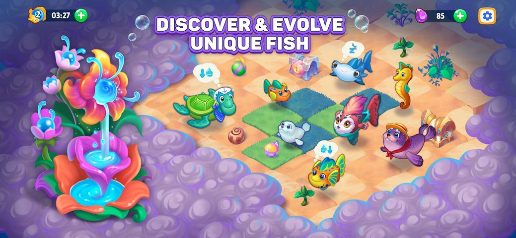 Sea Merge: Fish games in Ocean