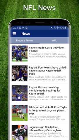 Scores App: Football Live Plays, Stats 2021 Season